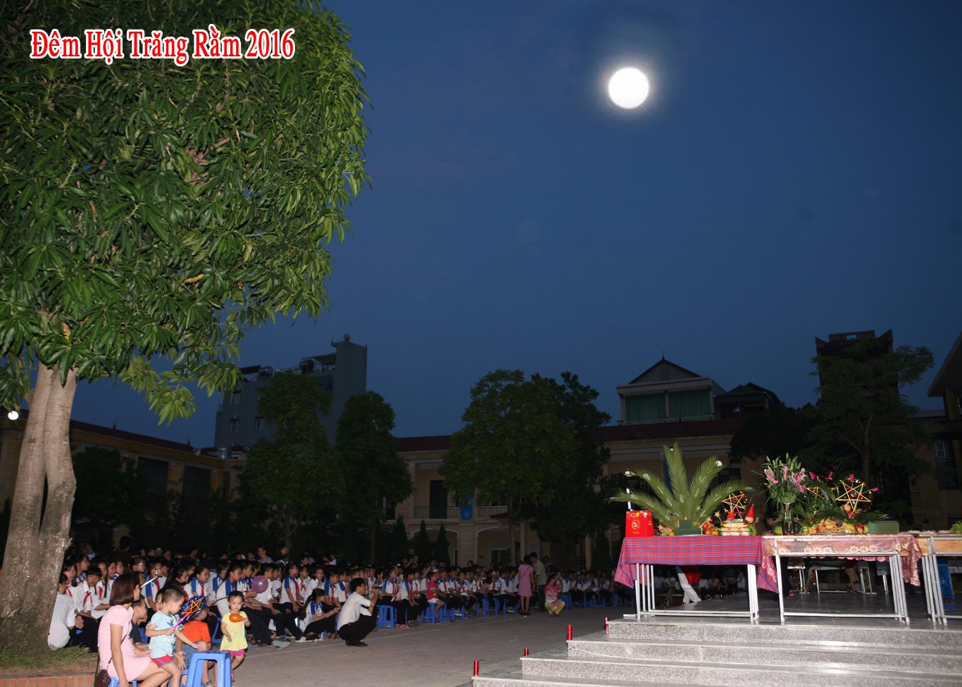 Trường THCS Văn Khê tổ chức "Đêm hội trăng rằm”